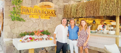 Paros adasının ikonik  restorantı Barbarossa açıldı!