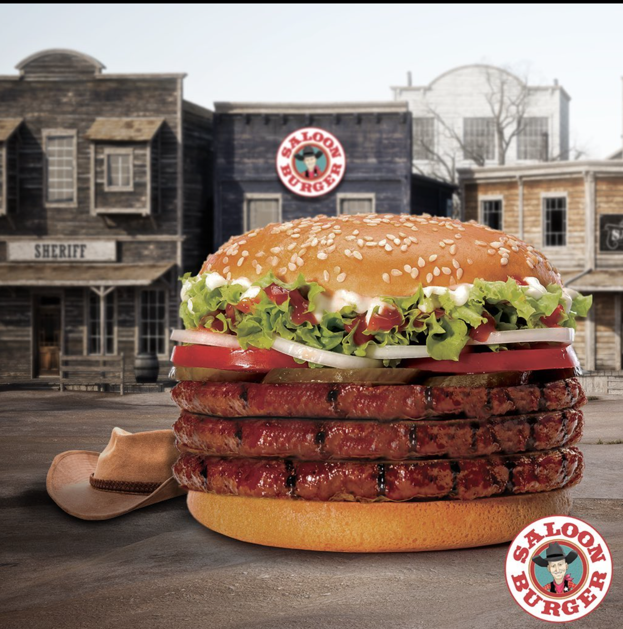 Saloon Burger'in yeni lezzeti Tenders Burger