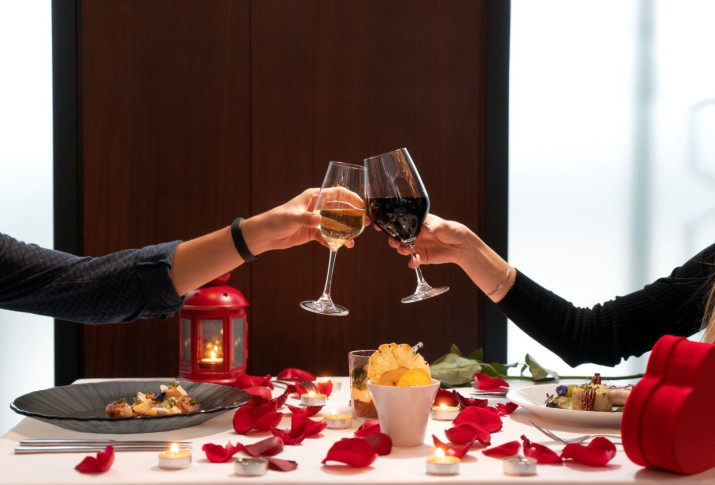 Sevgililer Gününde Hilton Istanbul Bomonti'de  Romantik Anlar